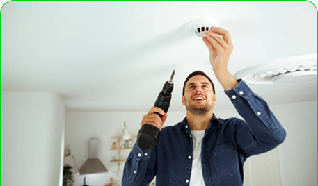 Person installing Rivio device